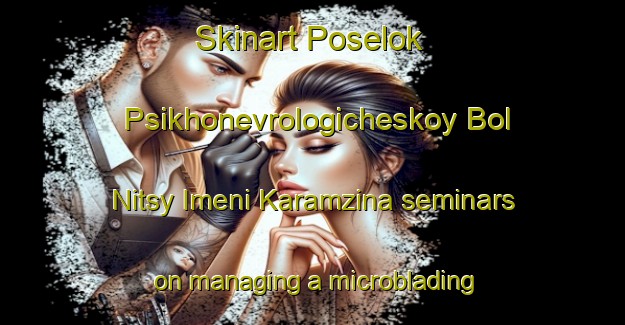 Skinart Poselok Psikhonevrologicheskoy Bol Nitsy Imeni Karamzina seminars on managing a microblading business | MicrobladingTraining | MicrobladingClasses | SkinartTraining-Russian Federation